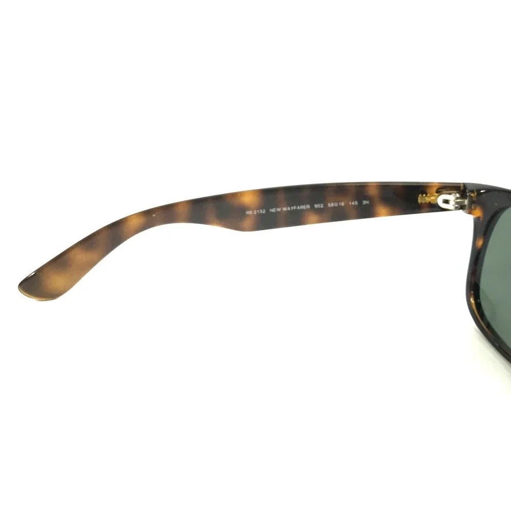 Ray-Ban Sunglasses RB2132 NEW WAYFARER 902 Tortoise Frames w/ G-15 Lenses 58 mm